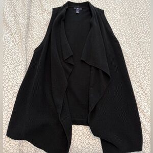GAP Black Open Front Cardigan